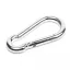 2 db 60 mm rugós karabiner 
