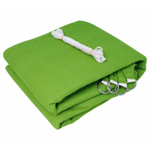 Napvitorla - árnyékoló teraszra, háromszög alakú 5x5x5 m bézs színben - HDPE anyagból