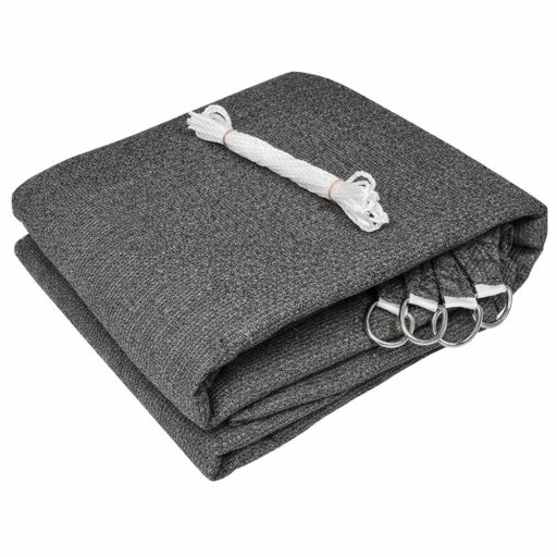 Napvitorla - árnyékoló teraszra, háromszög alakú 5x5x7 m Grafit színben - HDPE anyagból