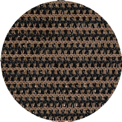 Napvitorla - árnyékoló teraszra, négyszög alakú 2x2 m Kávé színben - HDPE anyagból